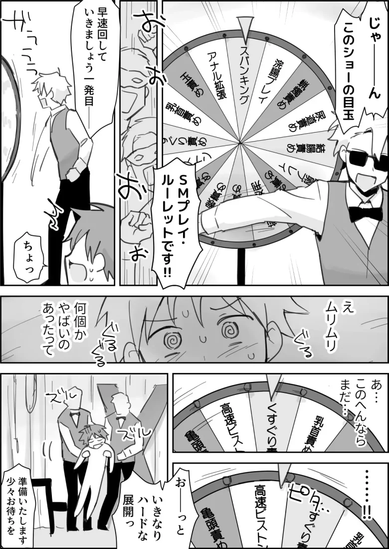 メスイキSMショー ~鬼畜プレイルーレットでアナル徹底凌辱~ レビューサンプル画像