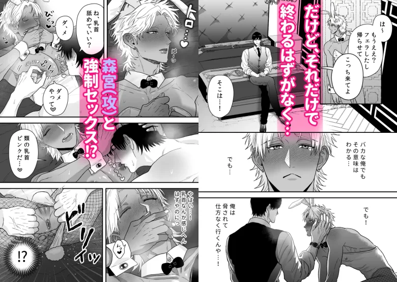 エッチ♡バニー 〜ボーイの俺がバニーになって恋人契約♡した件について〜 レビューサンプル画像 5