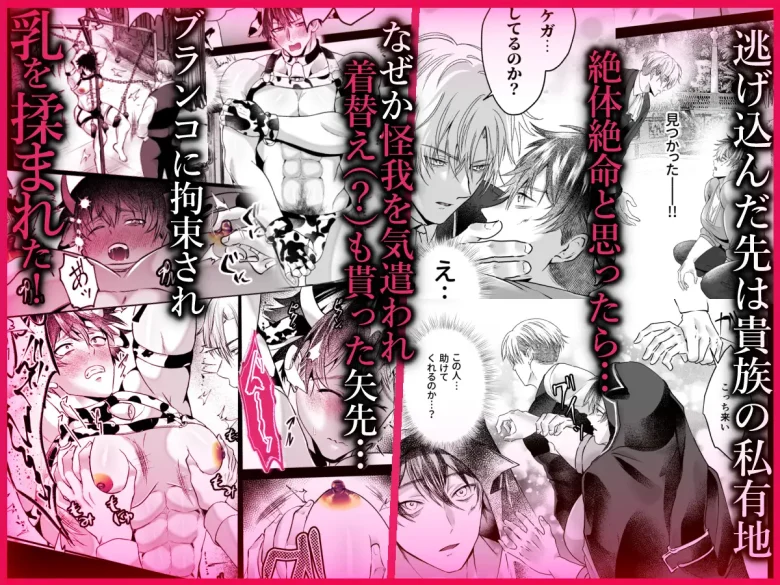 雄っぱいミルクどぴゅどぴゅ搾乳メス堕ち調教 レビューサンプル画像 2